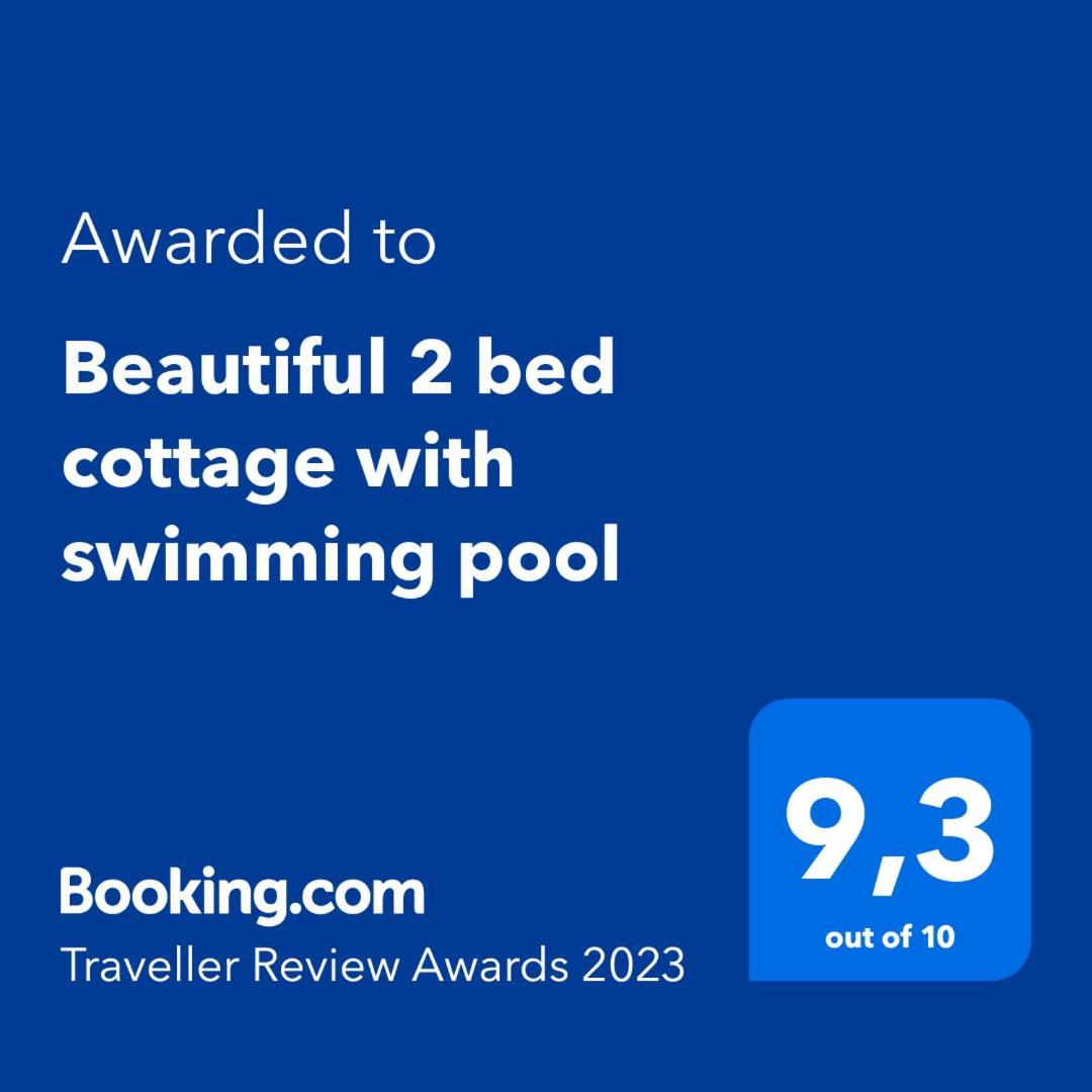 Beautiful 2 Bed Cottage With Swimming Pool Pagéas Quarto foto